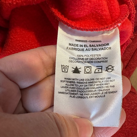 Nike Men's Therma-Fit Pullover Fitness Hoodie Red Heather Sz L - Picture 14 of 15